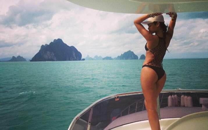 Rihanna se la coule douce en Thaïlande 