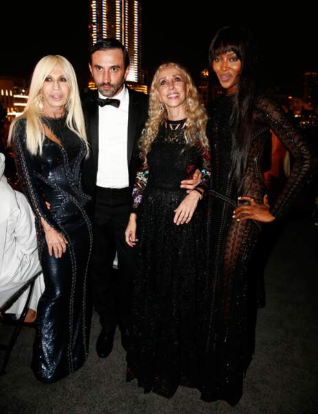 Donatella Versace, Ricardo Tisci, Franca Sozzani 