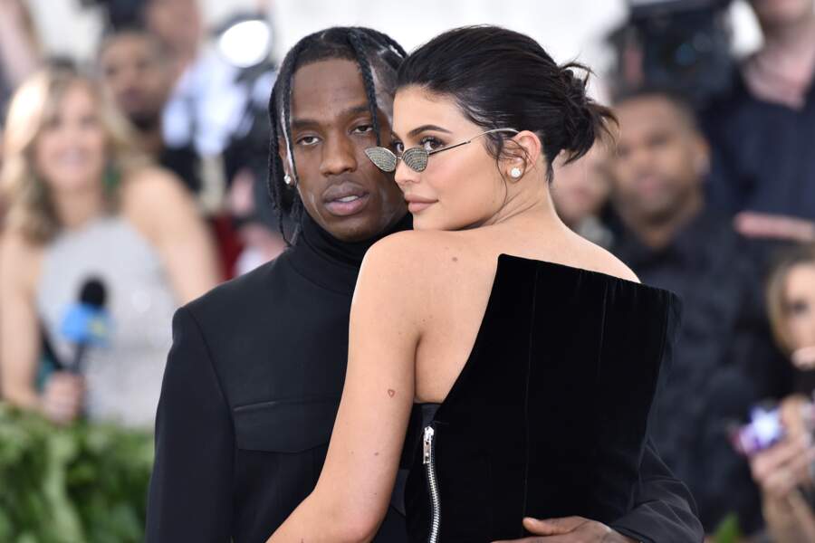 Kylie Jenner et Travis Scott au Met Gala à New York en 2018