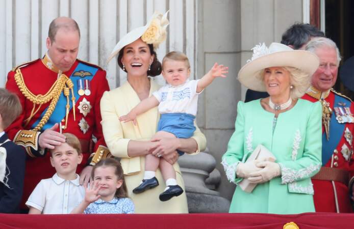 Trooping The Colour célèbre l'anniversaire de la Reine Elizabeth II 