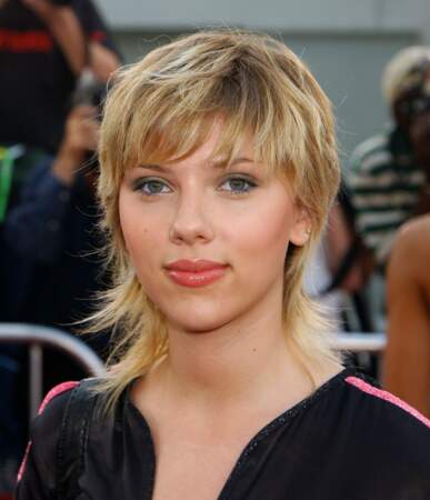2003 - Scarlett Johansson et sa coupe mulet 