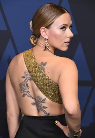 2019 : Scarlett Johansson et son chignon bas plaqué