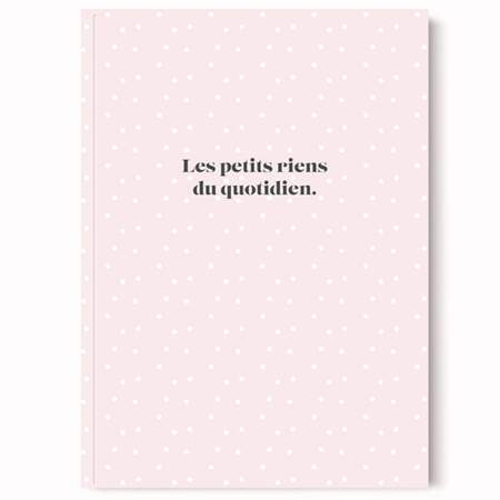 Cahier les petits riens du quotidien, Les Jolis Cahiers, 8€