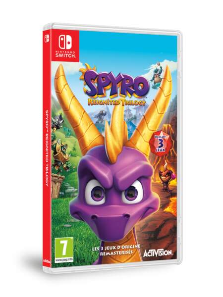 Spyro Reignited Trilogy (Switch, PC) /Activision, 39,99€