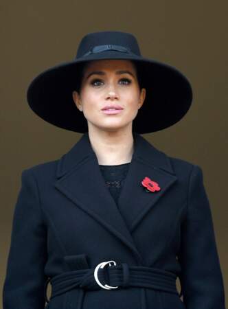 Le chapeau qu'elle portait pour le "Remembrance Sunday memorial"