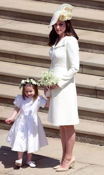 2018 : Kate Middleton dans son ensemble jaune pour le mariage de Meghan et Harry 