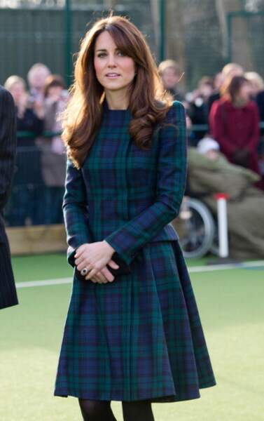 2012 : Kate Middleton lors du "St Andrew's Day "