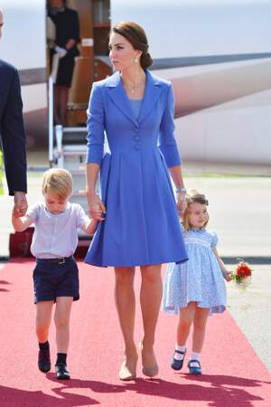 2017 : Kate Middleton où l'art de vouloir être assortie à ses enfants 
