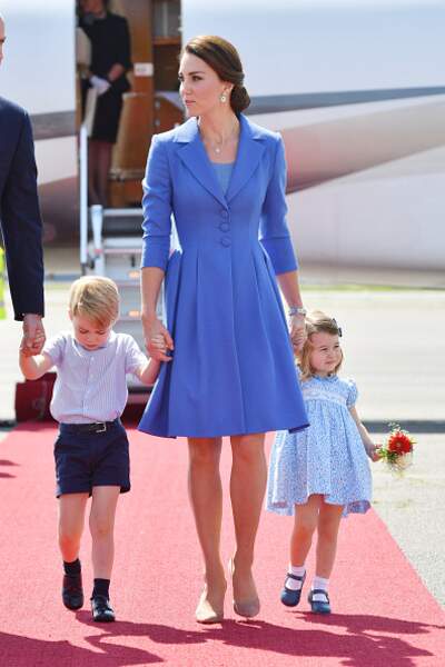2017 : Kate Middleton où l'art de vouloir être assortie à ses enfants 