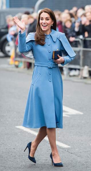 2019 : Kate Middleton toujours en bleu 