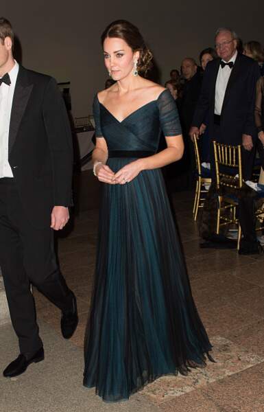 2014 : Kate Middleton sublime dans sa robe du soir à New York