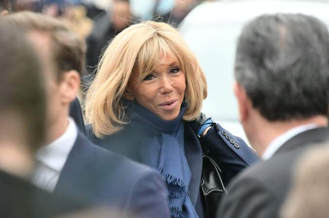 Obsèques de Michou à Paris : Brigitte Macron