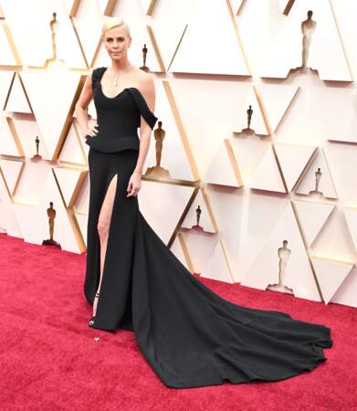 Oscars 2020 : Charlize Theron en Dior Couture