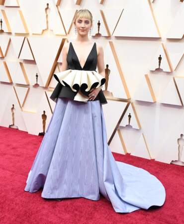 Oscars 2020 : Saoirse Ronan
tout en volants 