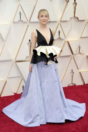 Don't : Saoirse Ronan dans une robe plutôt atypique signée Gucci 