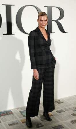 Fashion Week - Karlie Kloss au défilé Dior automne-hiver 2020/2021