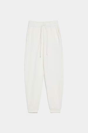 Pantalon à taille élastique, Zara, 19,95€
