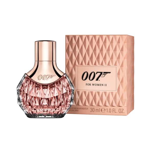 Parfum James Bond Women II. 30 ml, 19,95 € en exclusivité chez Carrefour.