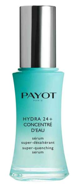 Sérum super-désaltérant. Hydra+ Concentré d'eau, 30 ml, 45,50 €, Payot.