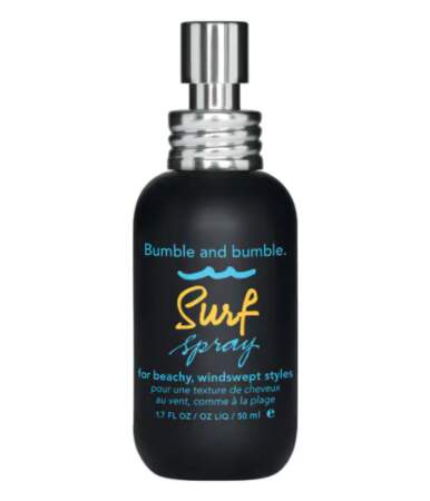 Spray salé effet retour de plage, Bumble & Bumble, 15€ les 50ml chez Sephora