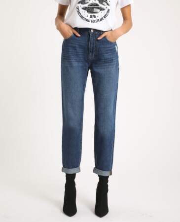 Jean mom taille online haute pimkie