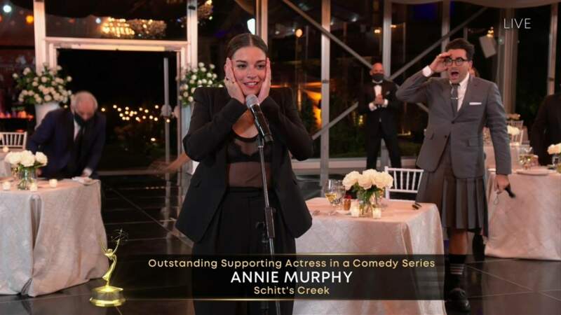 Annie Murphy, sacrée meilleure actrice dans un second rôle pour Schitt's Creek