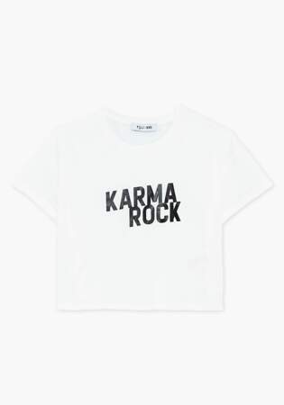 Tee-shirt de yoga Karma Rock, YUJ x IKKS, 55€