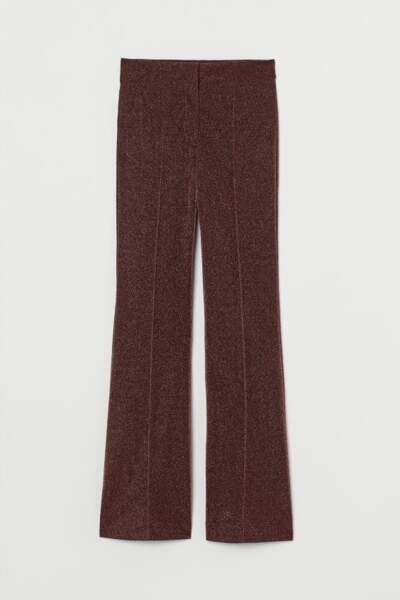 Pantalon scintillant, H&M, 69,99€