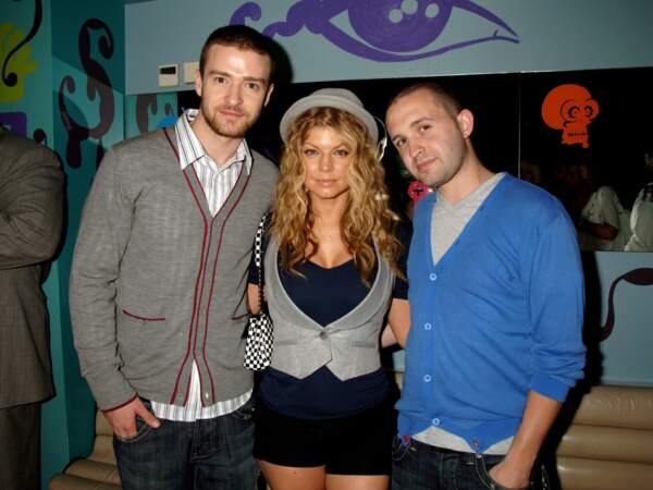 Fergie et Justin Timberlake en 2003