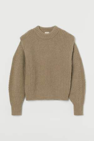 Pull en laine mélangée, H&M, 49,99€
