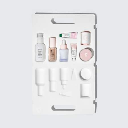 TAUREAU / The Skincare Edit, les essentiels en format mini, Glossier, 50€