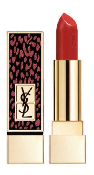 SCORPION / Rouge à lèvres satiné longue tenue Rouge Pur Couture édition limitée, YSL Beauty, 36€