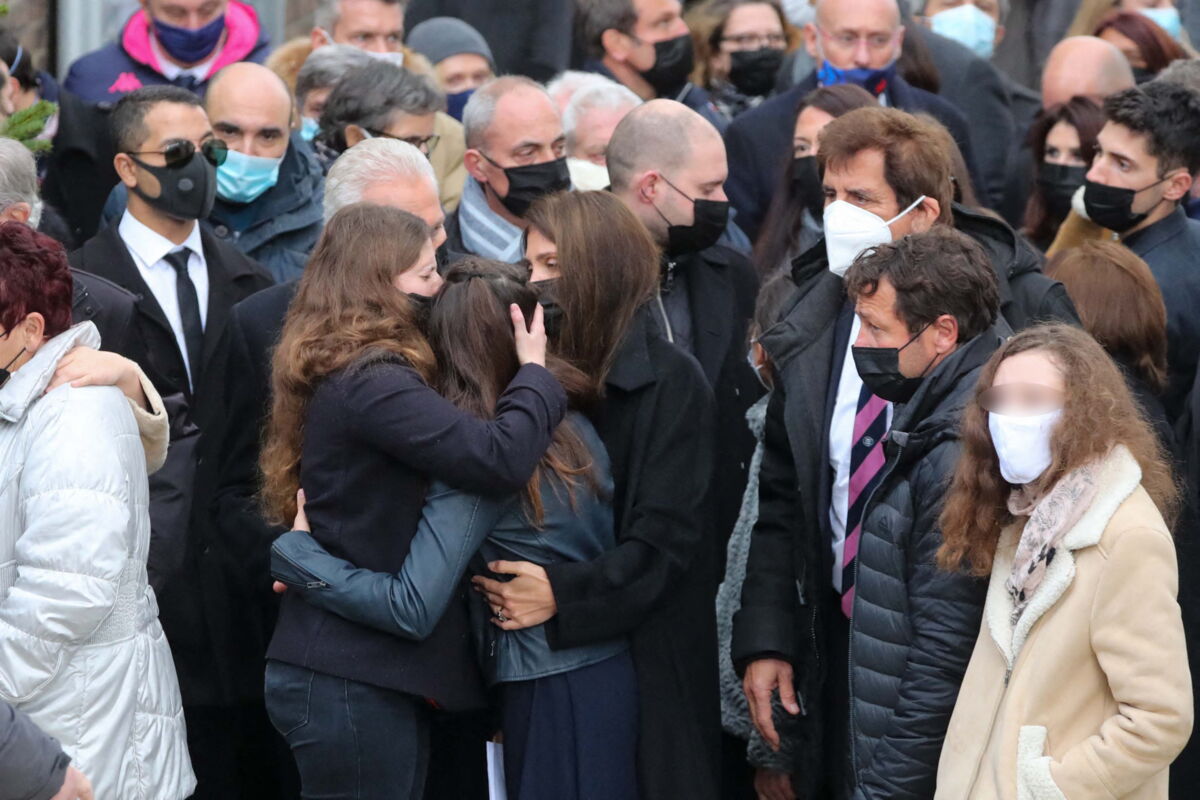 Obsèques de Christophe Dominici en l'église SainteCécile de BoulogneBillancourt Voici