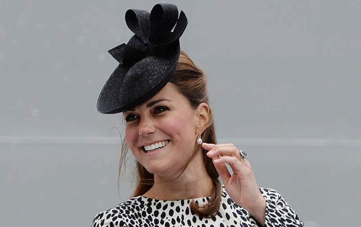 Kate Middleton à Southampton pour baptiser un énorme bateau de croisière