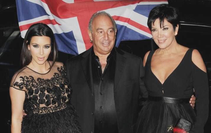 Kim Kardashian, Philip Green et kris Jenner