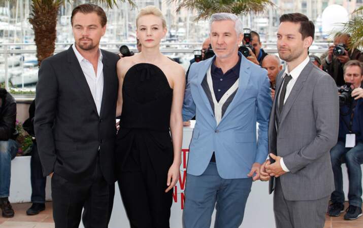 Leonardo DiCaprio, Carey Mulligan, Baz Luhrmann et Tobey Maguire