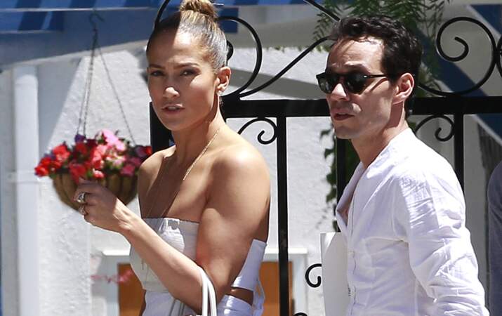 Jennifer Lopez et Marc Anthony se retrouvent ensemble à l'école de leurs enfants