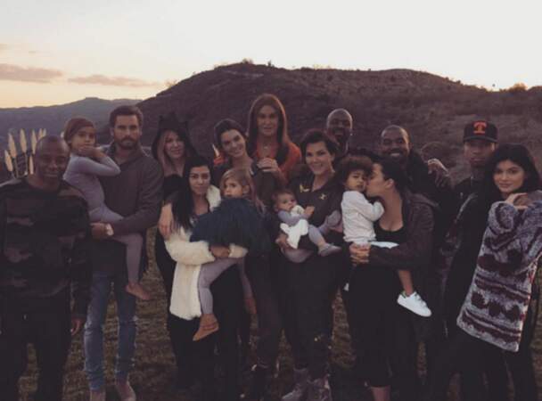 Le clan Kardashian Jenner au grand complet pour Thanksgiving