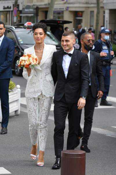 Marco Verratti et Jessica Aïdi, la casteuse des Marseillais, se sont mariés
