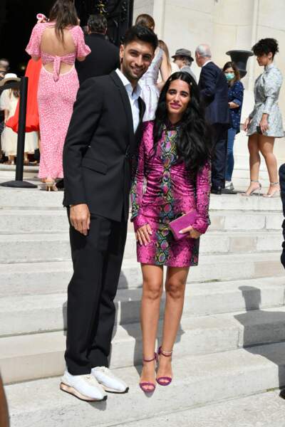 Javier Pastore et sa femme au mariage de Marco Verratti et Jessica Aïdi
