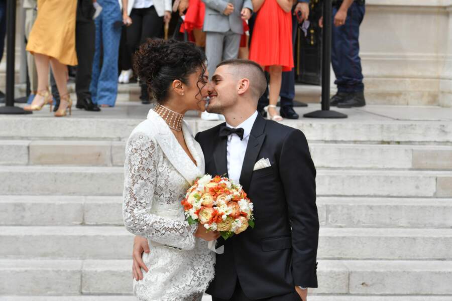 Marco Verratti et Jessica Aïdi, la casteuse des Marseillais, se sont mariés