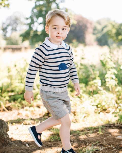 La photo officielle du prince George pour ses 3 ans le 22 juillet 2016