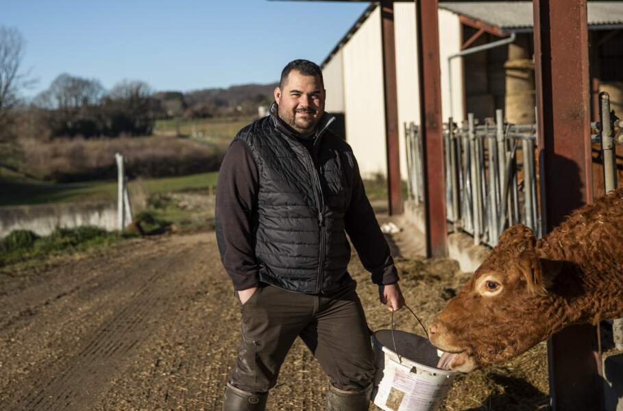Guillaume “du Limousin”, 28 ans, éleveur de vaches allaitantes et de volailles label rouge / Nouvelle Aquitaine