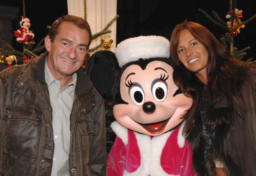 Jean-Pierre Pernaut et Nathalie Marquay chez Disney en 2006