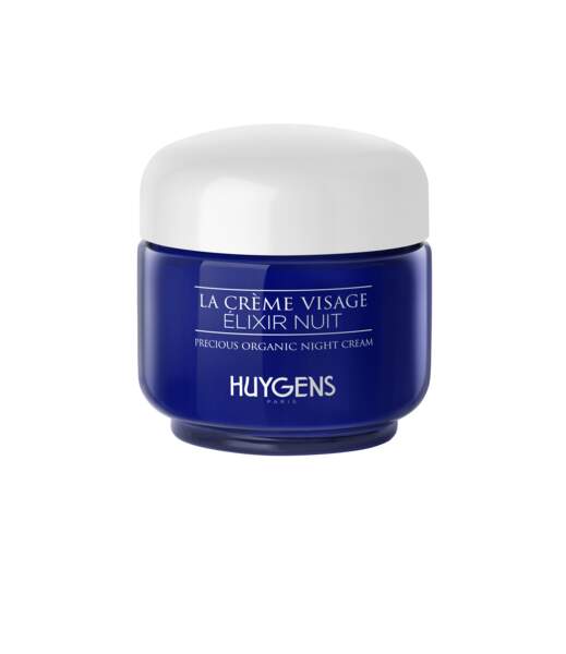 SHOPPING Crème visage elixir nuit, Huygens, 36€ les 50ml