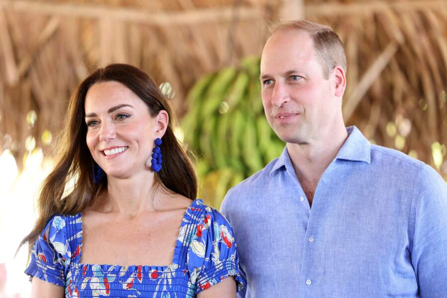 Kate et William en visite dans les Caraïbes