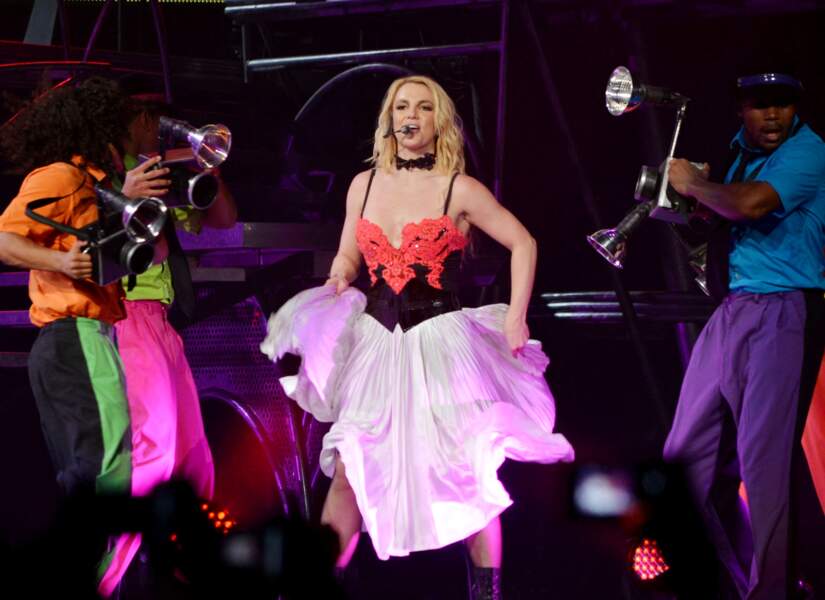 Britney Spears en concert à Puerto Rico en 2011