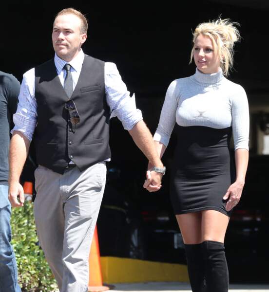 Britney Spears et son ex David Lucado, en 2013