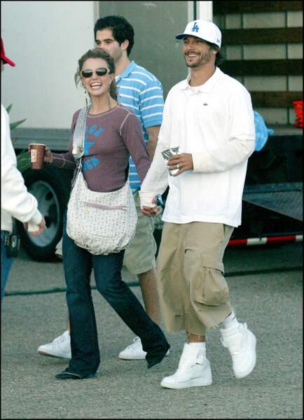 Britney Spears et son ex-mari Kevin Federline en 2004