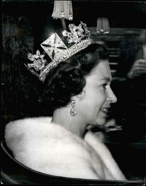 Discours du trône : la reine Elizabeth II en 1970